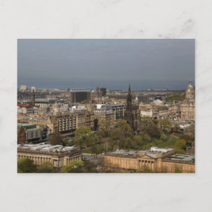 View of Edinburgh Postcard