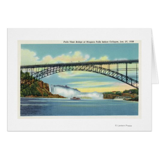 View of Falls View Bridge before Collapse Cards (Front Horizontal)