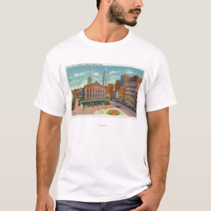 View of Faneuil Hall, the Cradle of Liberty T-Shirt