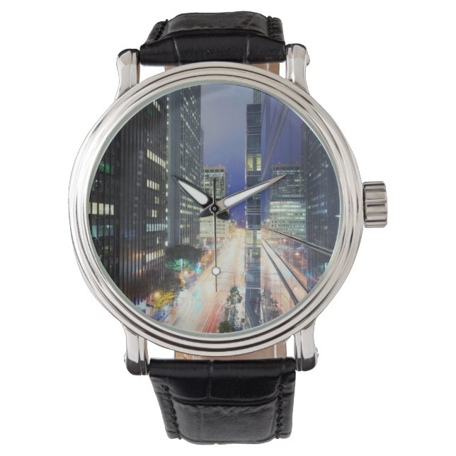 View of financial district office buildings watch (Front)