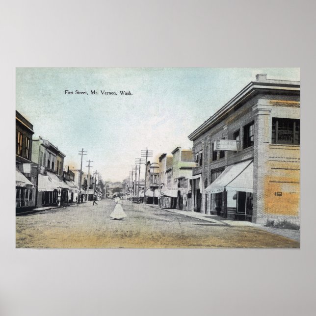 View of First Street 2 Poster (Front)