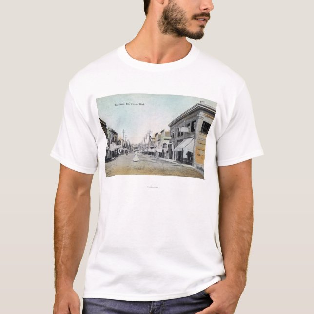 View of First Street T-Shirt (Front)