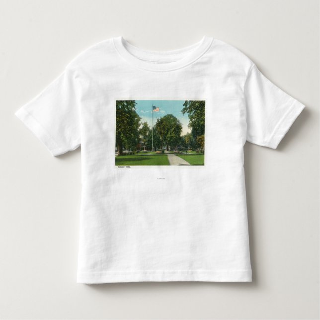 View of Flagpole at Academy Park Toddler T-shirt (Front)