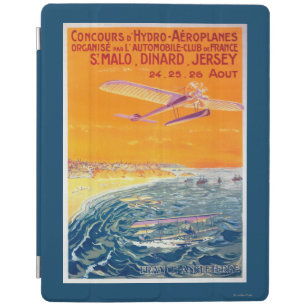 View of Float Planes in Air and Water Poster iPad Smart Cover