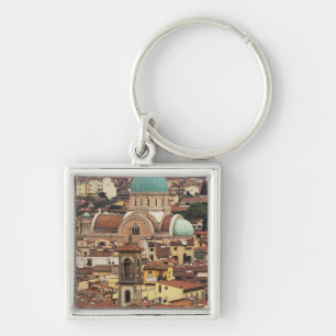 View of Florence, Italy from Piazza Keychain