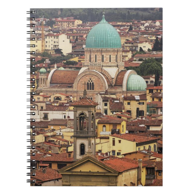 View of Florence, Italy from Piazza Notebook (Front)