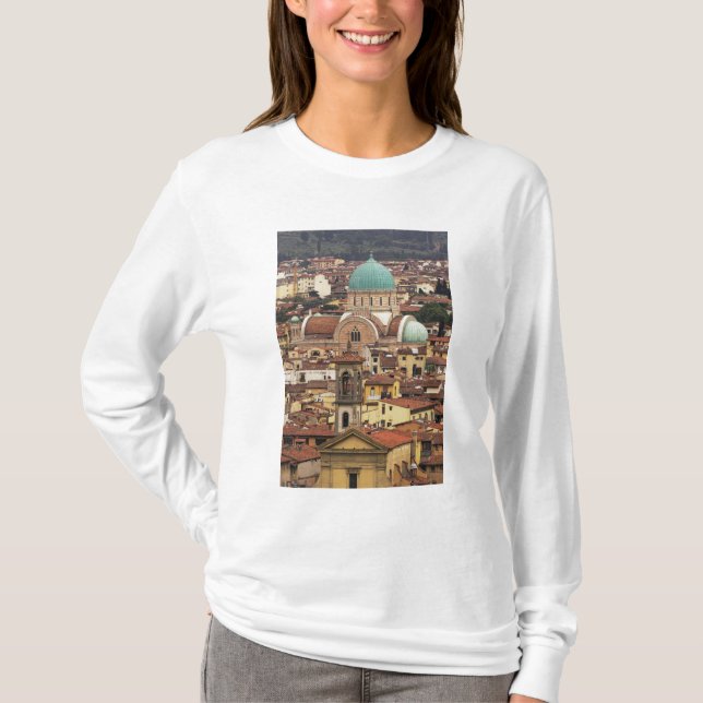 View of Florence, Italy from Piazza T-Shirt (Front)