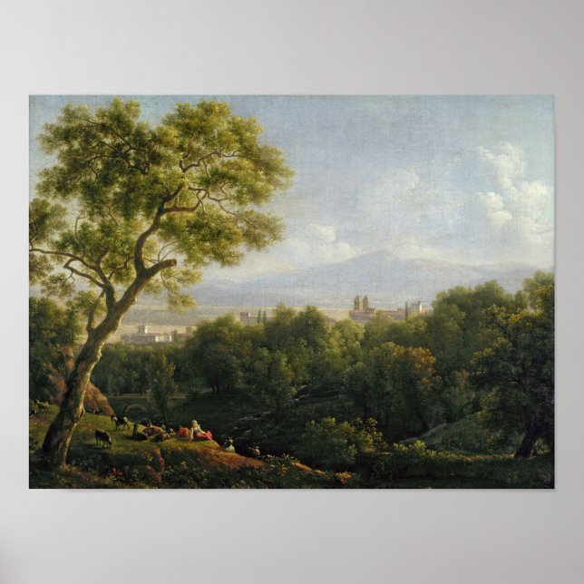 View of Frascati Poster (Front)