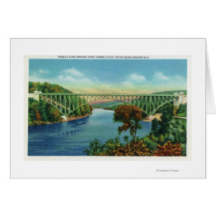 View of French King Bridge over Connecticut
