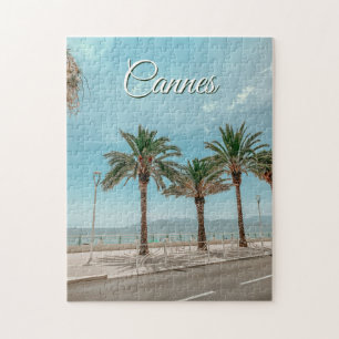 View of French Riviera in Cannes France Jigsaw Puzzle