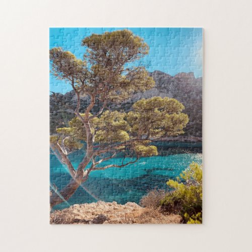 View of French Riviera in Marseill France  Jigsaw Puzzle