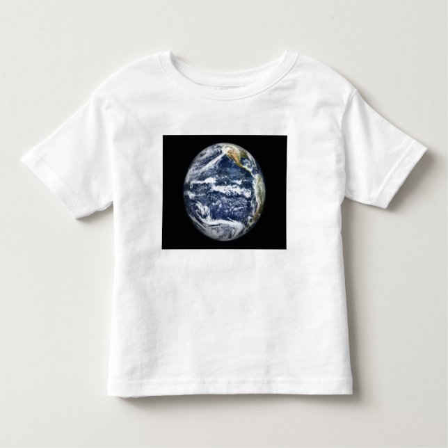 View of Full Earth centered over the Pacific Oc Toddler T-shirt (Front)