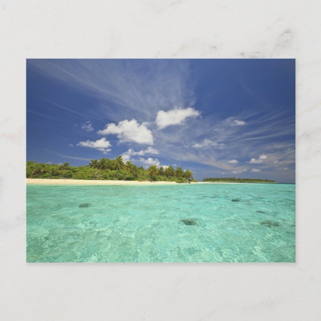 View of Funadoo Island from Funadovilligilli Postcard (Front)