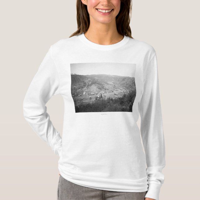 View of Galena, South Dakota Photograph T-Shirt (Front)