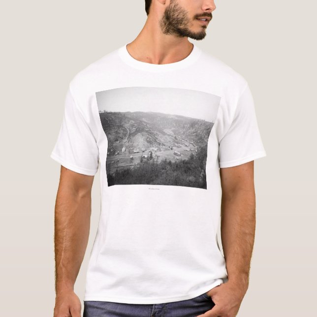 View of Galena, South Dakota Photograph T-Shirt (Front)