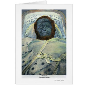 View of General Ossipumphnoferu Mummy Cards