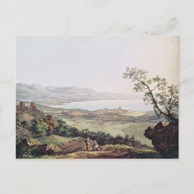 View of Geneva from Saconex in Savoy Postcard (Front)