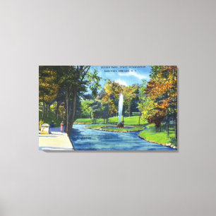 View of Geyser Park Canvas Print