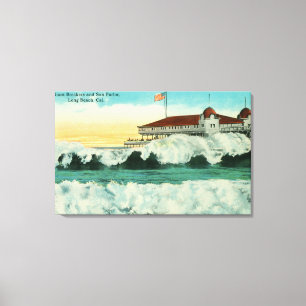View of Giant Breakers and the Sun Parlor Canvas Print