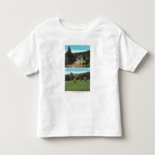 View of Golf Course, Croquet Grounds, Cottages Toddler T-shirt