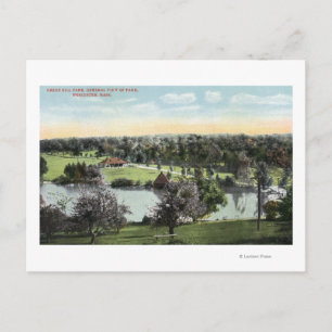 View of Green Hill Park Postcard