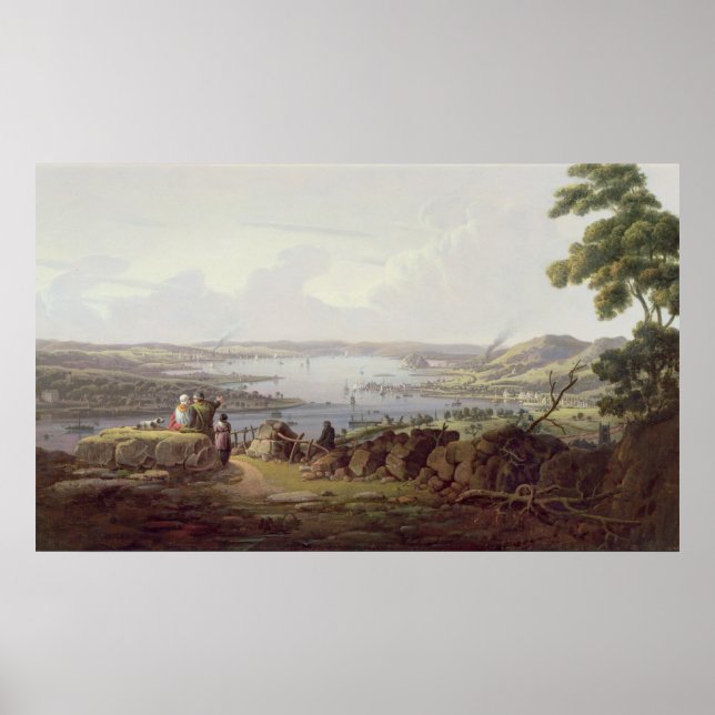 View of Greenock, Scotland Poster (Front)