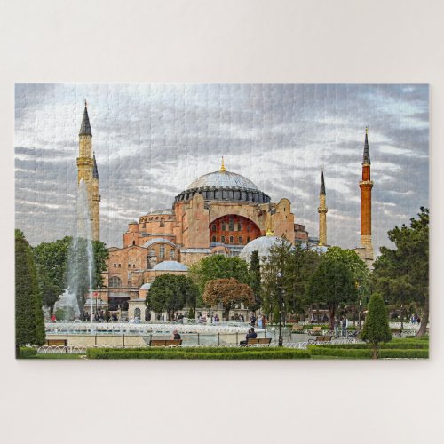View of Hagia Sophia Hagia Sophia Museum Jigsaw Puzzle