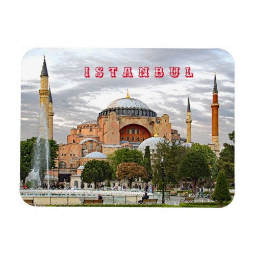 View of Hagia Sophia Hagia Sophia Museum Magnet