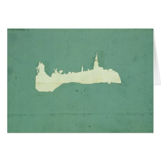 View of Hamburg Cards (Front Horizontal)