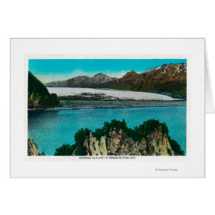 View of Harding Glacier in Resurrection Bay Cards