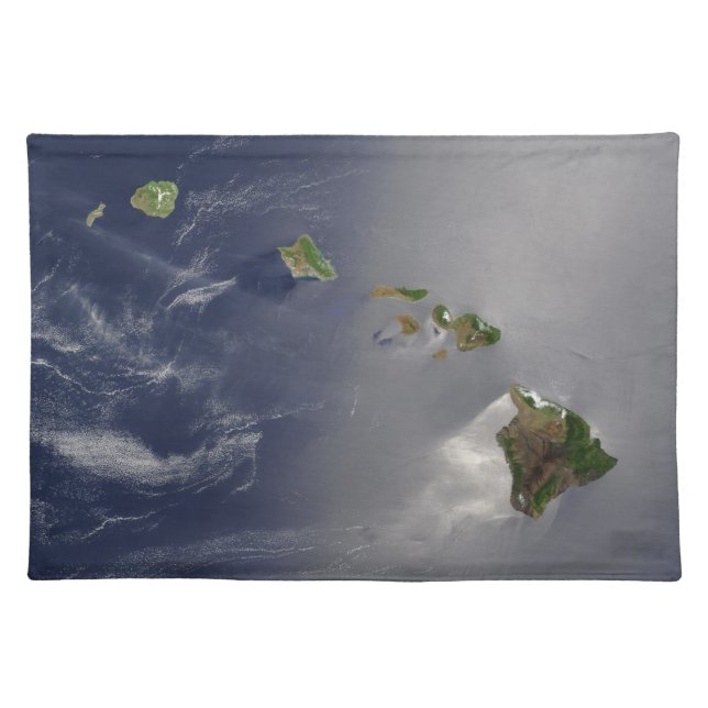 View of Hawaii from Space Placemat (Front)