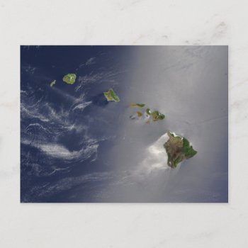 View Of Hawaii From Space Postcard by Brookelorren at Zazzle