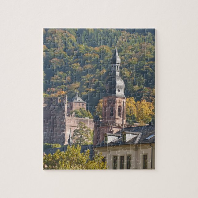 View of Heidelberg's Old Town Jigsaw Puzzle (Vertical)