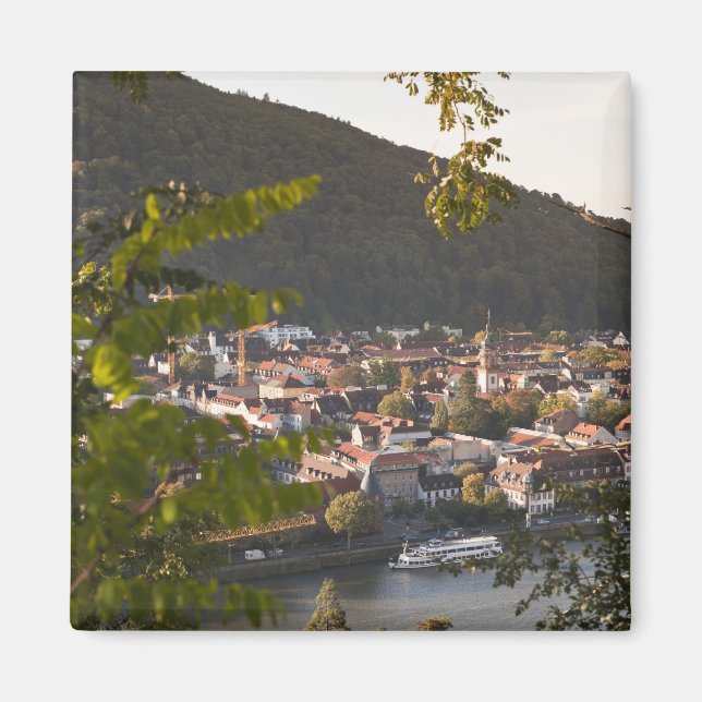 View of Heidelberg's Old Town Magnet (Front)