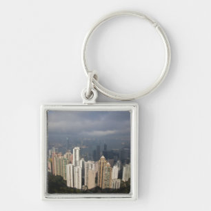 View of Hong Kong from The Peak Keychain