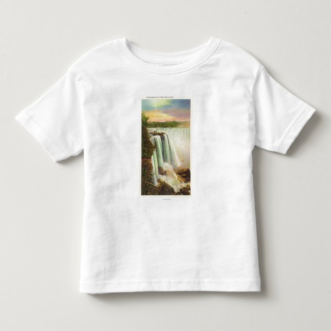 View of Horseshoe Falls from Goat Island Toddler T-shirt (Front)