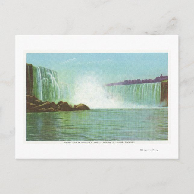View of Horseshoe Falls Postcard (Front)