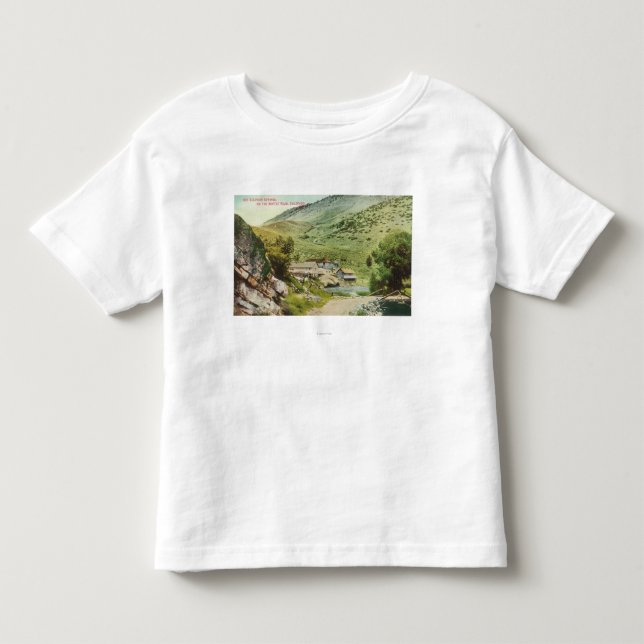 View of Hot Sulphur Springs on the Moffat Road Toddler T-shirt (Front)