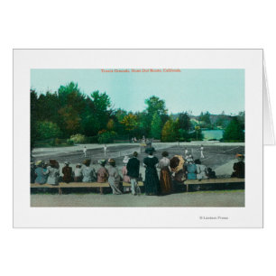 View of Hotel del Monte Tennis Grounds Cards