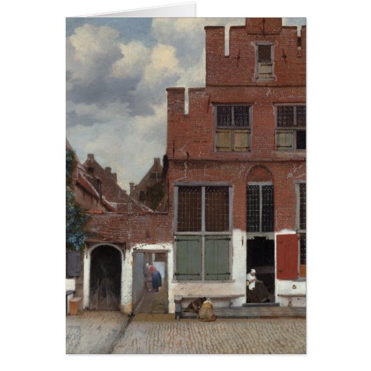 View of houses in Delft The Little Street (Front)