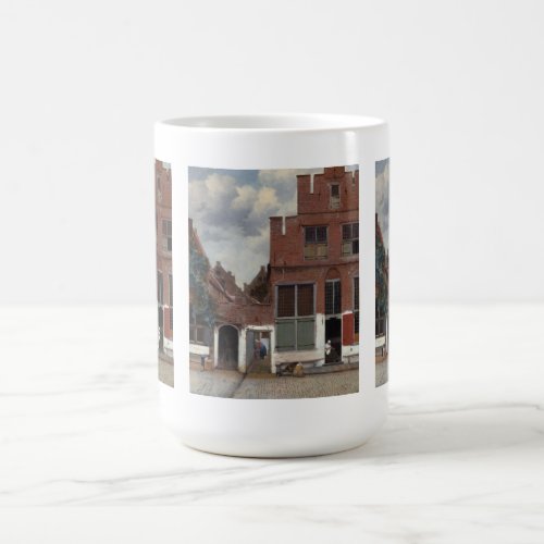 View of houses in Delft The Little Street Coffee Mug