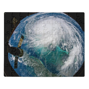 View Of Hurricane Dorian. Jigsaw Puzzle