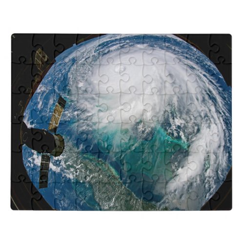 View Of Hurricane Dorian Jigsaw Puzzle