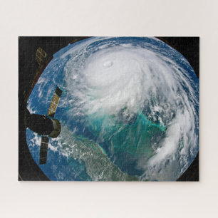 View Of Hurricane Dorian. Jigsaw Puzzle