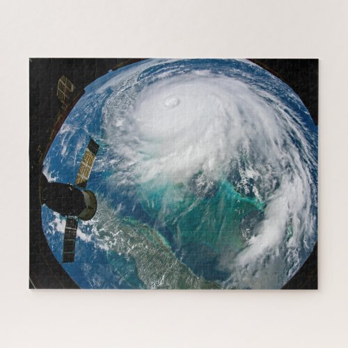 View Of Hurricane Dorian Jigsaw Puzzle