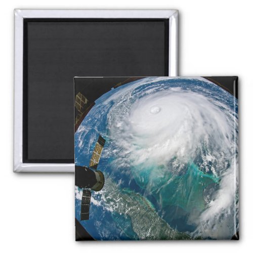 View Of Hurricane Dorian Magnet