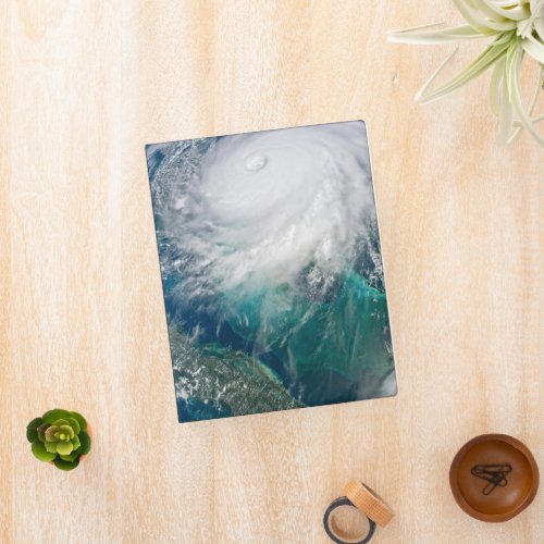 View Of Hurricane Dorian Mini Binder