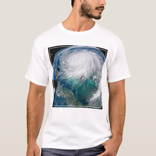 View Of Hurricane Dorian T_Shirt