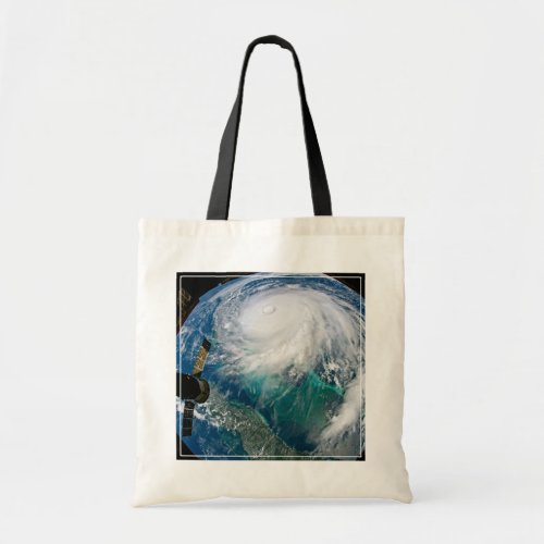 View Of Hurricane Dorian Tote Bag