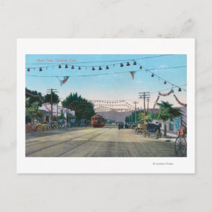 View of Idora Park from StreetOakland, CA Postcard